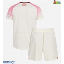 Bayer Leverkusen Bortedraktsett Barn 2025-26 Kortermet (+ Korte bukser)